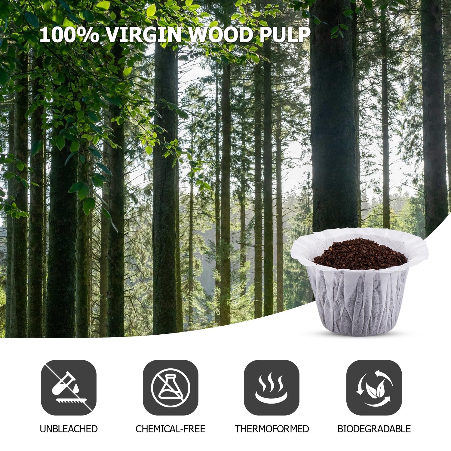 Paquete de 360 filtros en dos cajas para hogar.