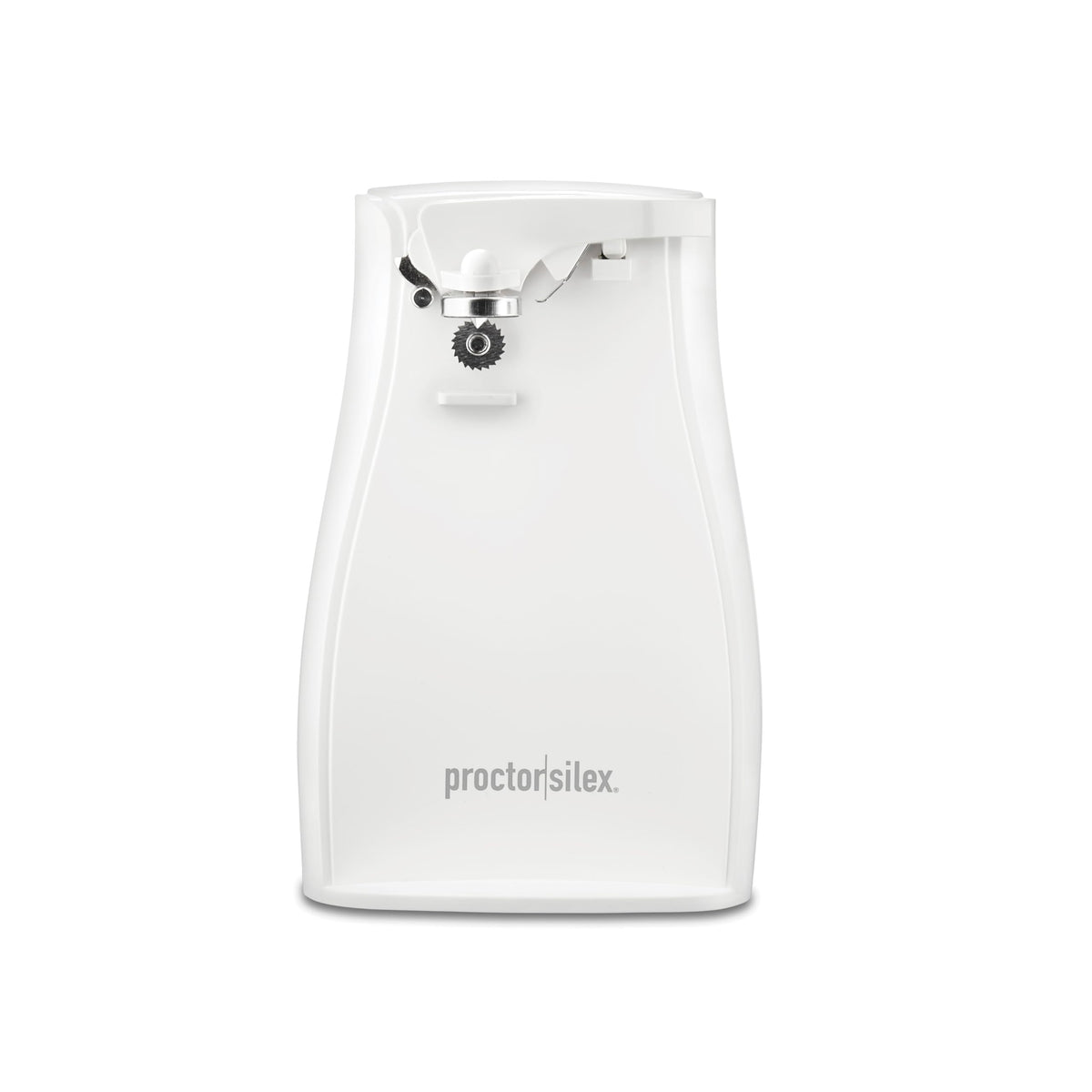 Proctor Silex abre latas eléctricamente con afilador integrado para cuchillos.