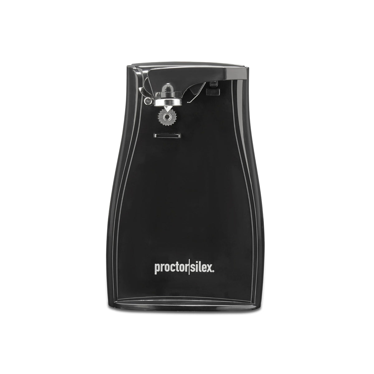 Proctor Silex abridor-latas-eléctrico negro facilita abrir latas altas con rapidez