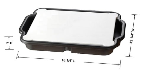 Prodyne Prep & Slice BB-16, zona de corte de dos caras para carne y verduras.