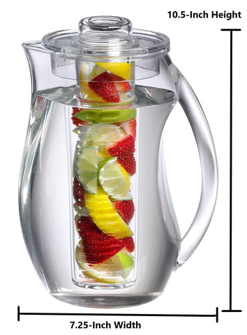 Prodyne Tubo Hueco para Infusión: frutas, cítricos y hierbas