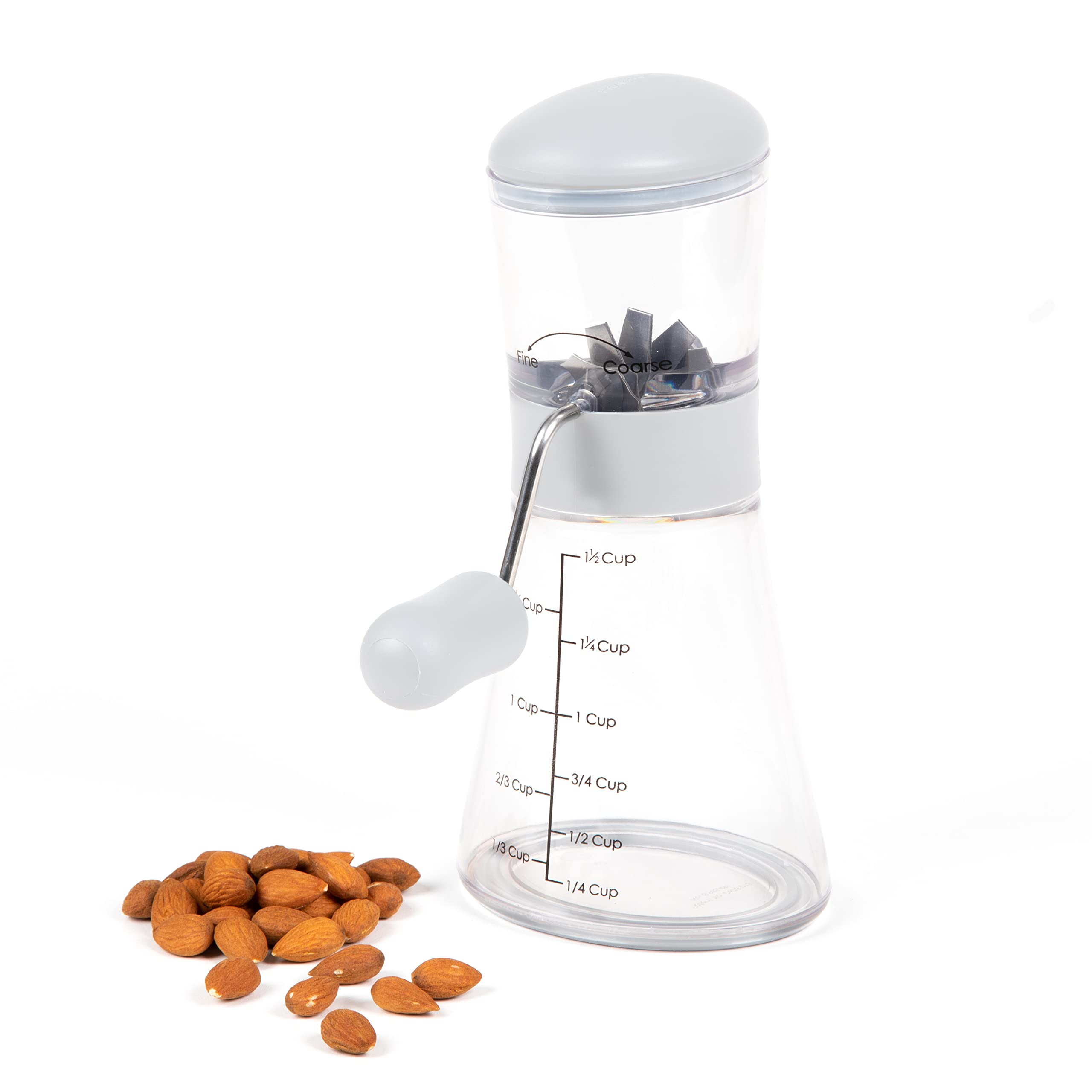 Progressive picadora de nueces: base removible para picar directamente sobre la comida.