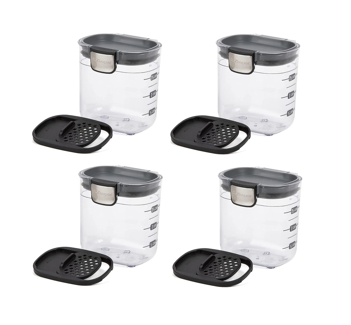 Progressive PKS-401 Mini ProKeeper con sello de silicona para almacenar especias herméticamente