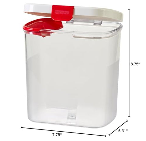Progressive PrepSolutions Flour Keeper: apto para lavavajillas y libre de BPA.
