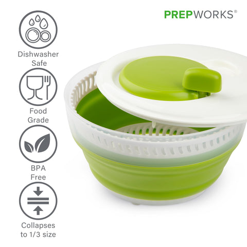 PrepWorks capacidad de tres cuartos: cesta versátil que funciona como colador.