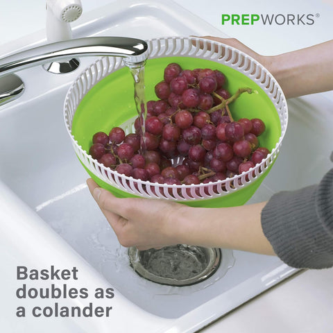 PrepWorks mango plegable: almacenamiento compacto sin esfuerzo.