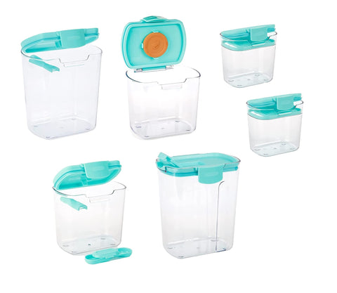 Progressive ProKeeper harina 4 cuartos, mantiene la harina fresca y organizada para hornear.
