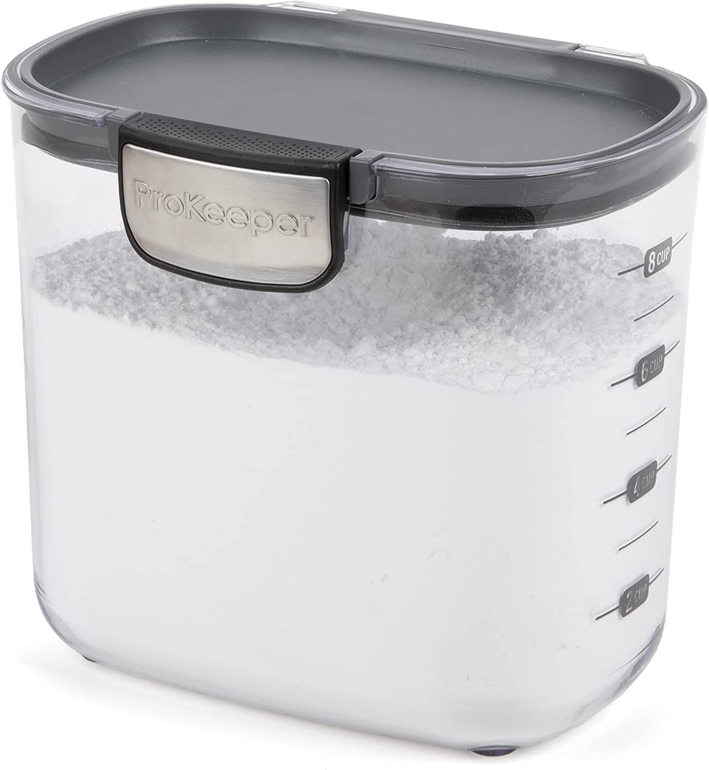 Progressive ProKeeper, bote de azúcar glas 1,4 cuartos, conserva la frescura para espolvorear.