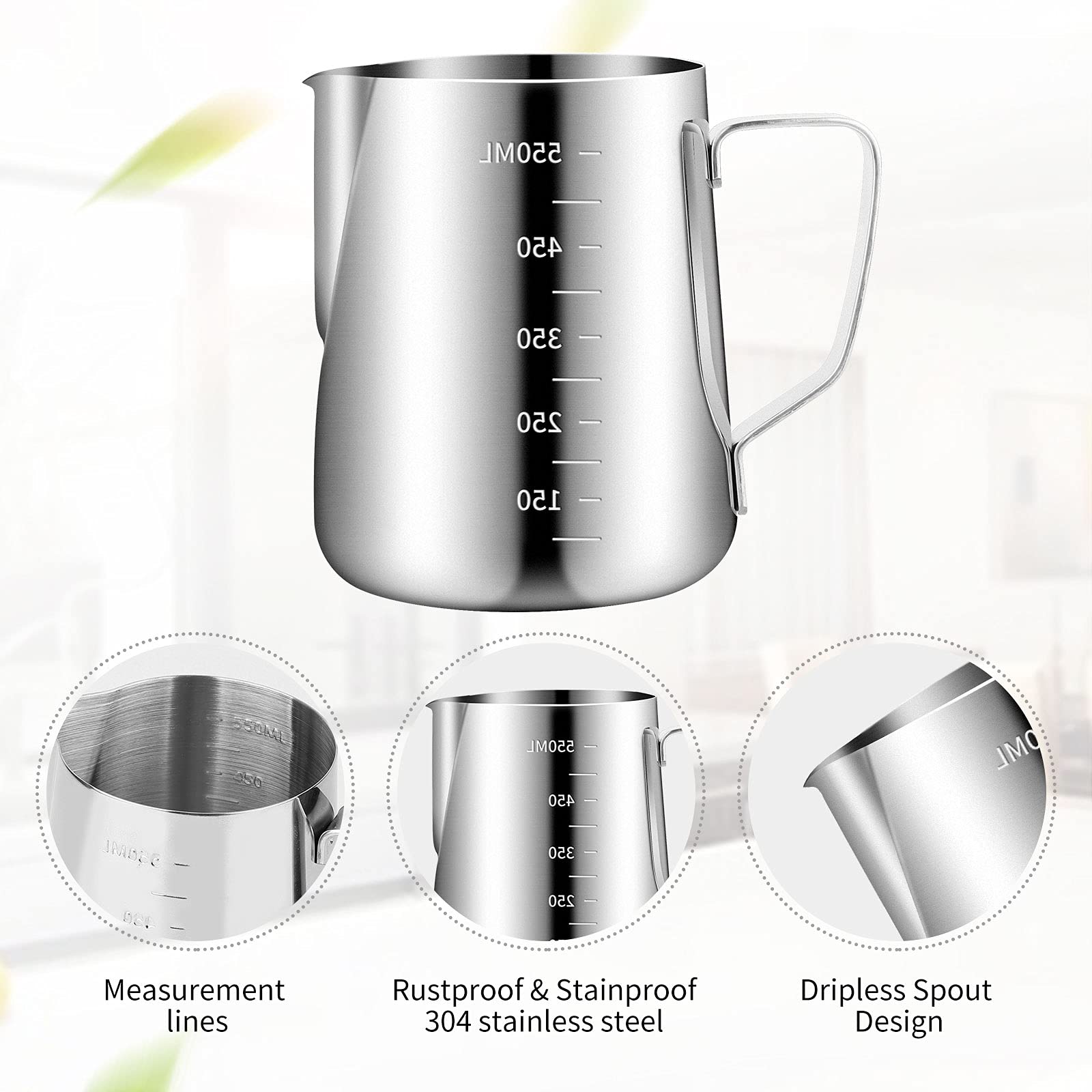 PROKITCHEN plantillas decorativas para café 16: crea diseños variados para arte en leche
