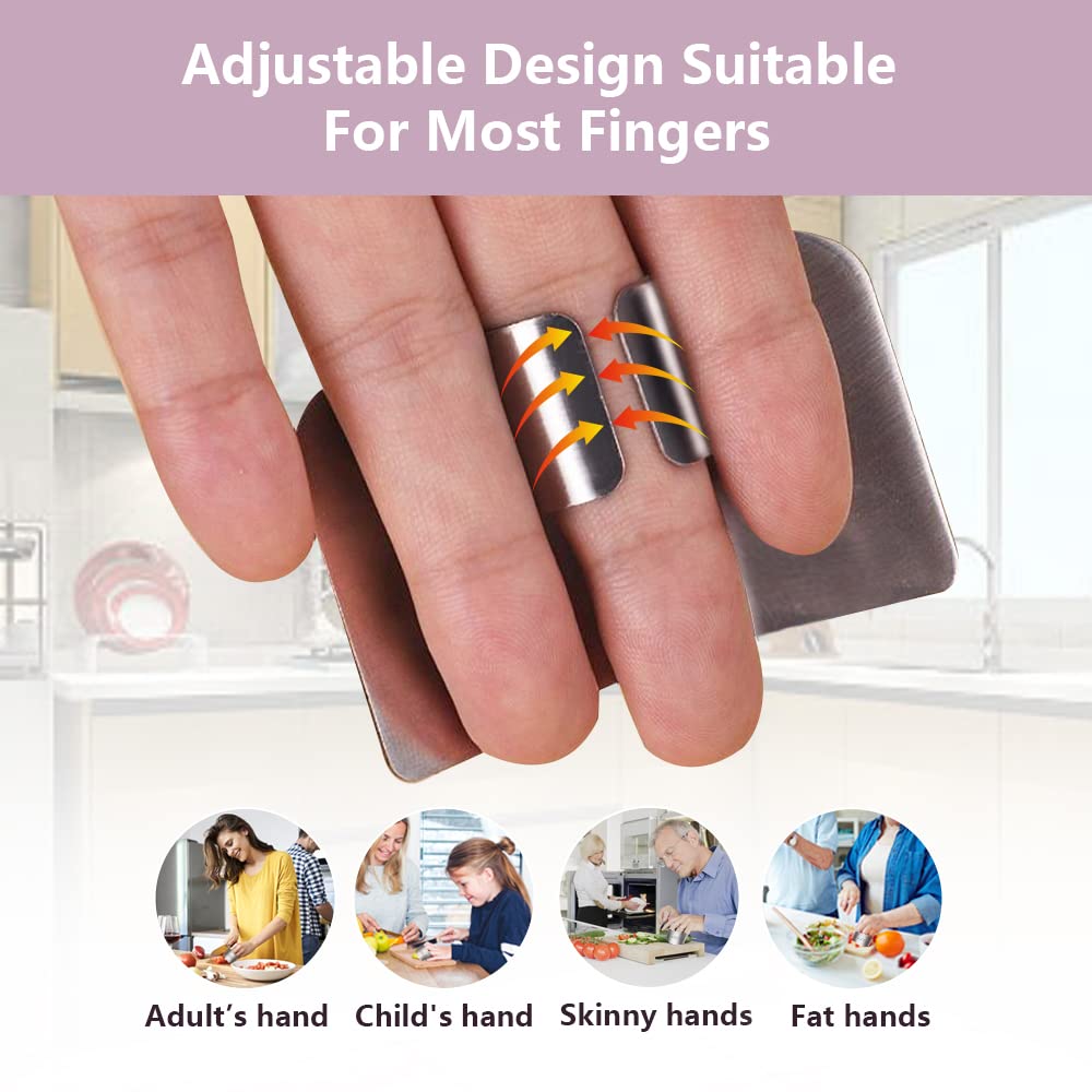 Protector de dedos Promifun, diseño ajustable para dedos.