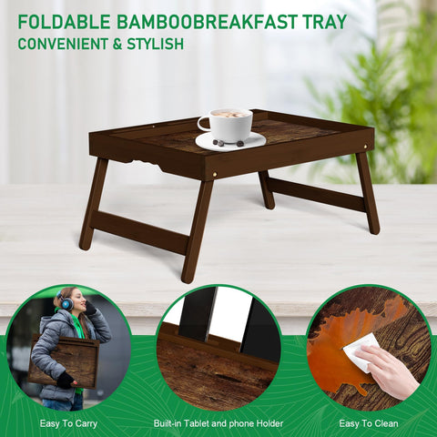 Promitop bandeja con patas plegables para almacenamiento compacto
