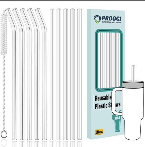 Juego PROOCI 10 pajillas para hábitos ecológicos diarios.