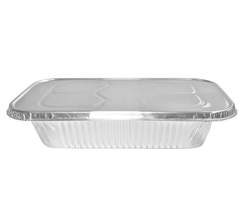 Bandeja ProPac & Seal tercio tamaño apilable para ahorro de espacio.