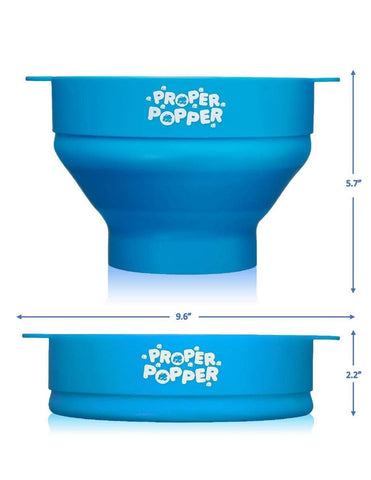 PROPER POPPER promete palomitas crujientes en minutos para noches de cine.