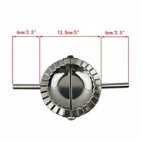 Proshopping molde empanadas XL, forma piezas consistentes para rellenos.