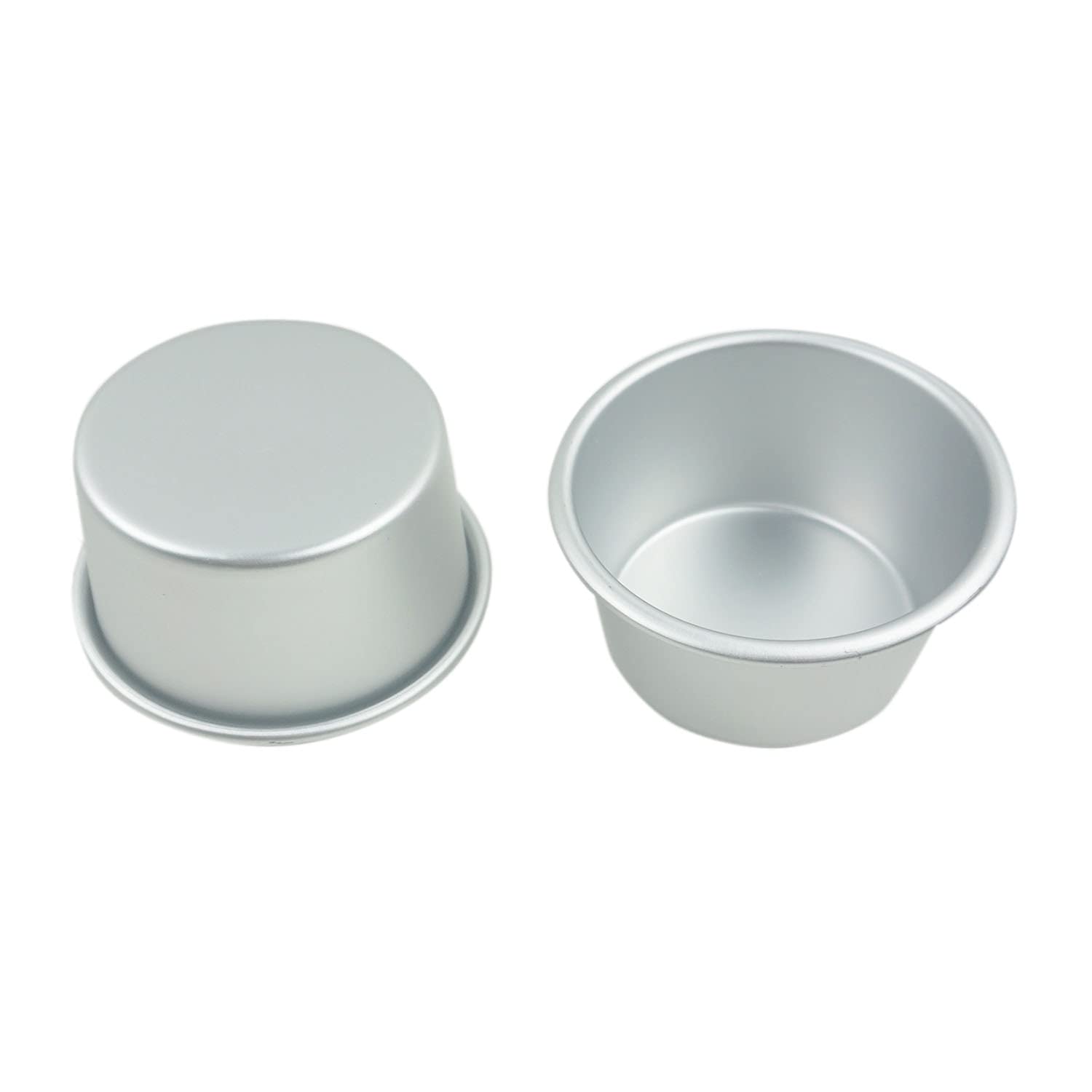 Proshopping vasito postre pudding en aluminio, desmoldeo fácil.