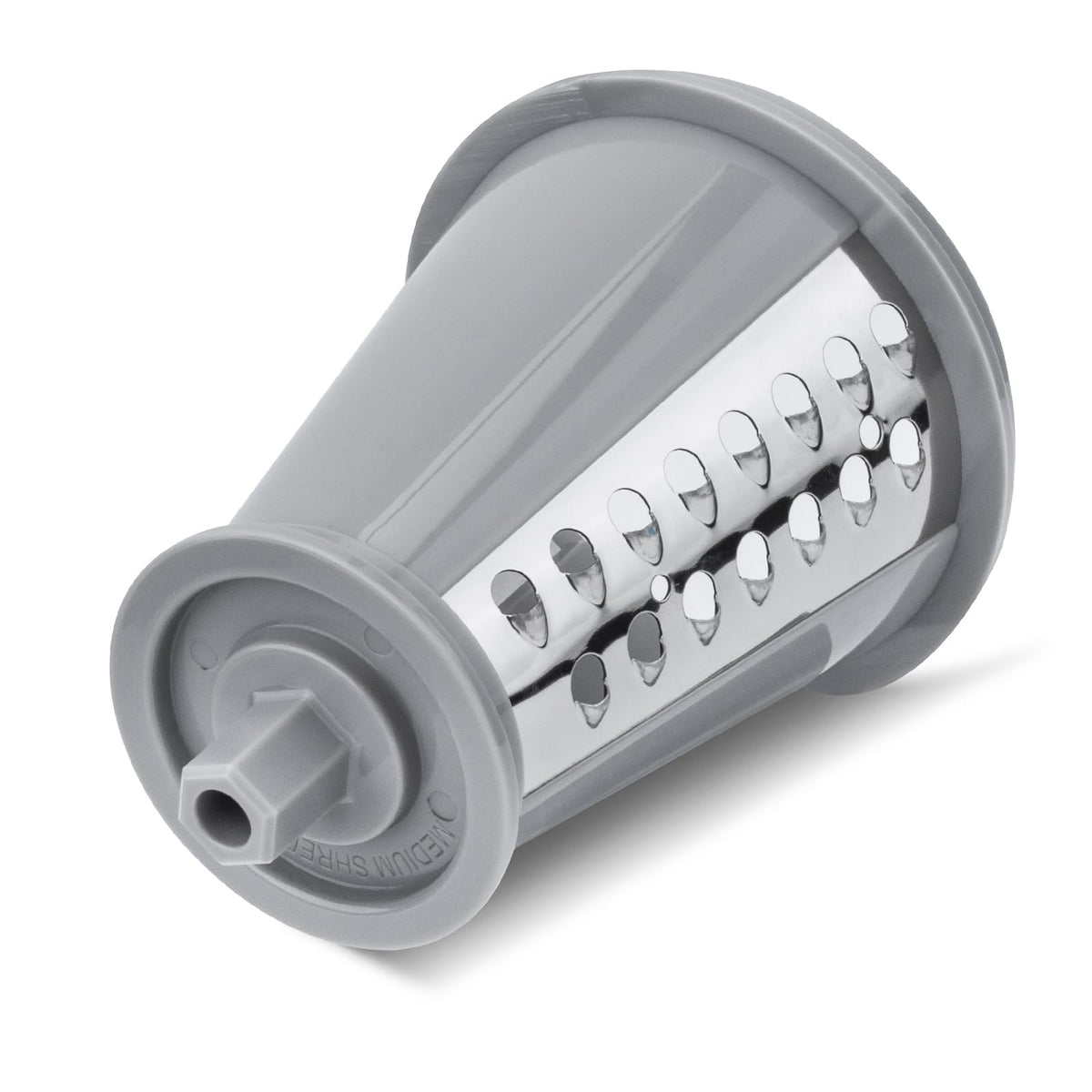 PROSOCOOL cono rallador mediano para ensaladora Presto 02970 facilita rallado rápido de queso y verduras.
