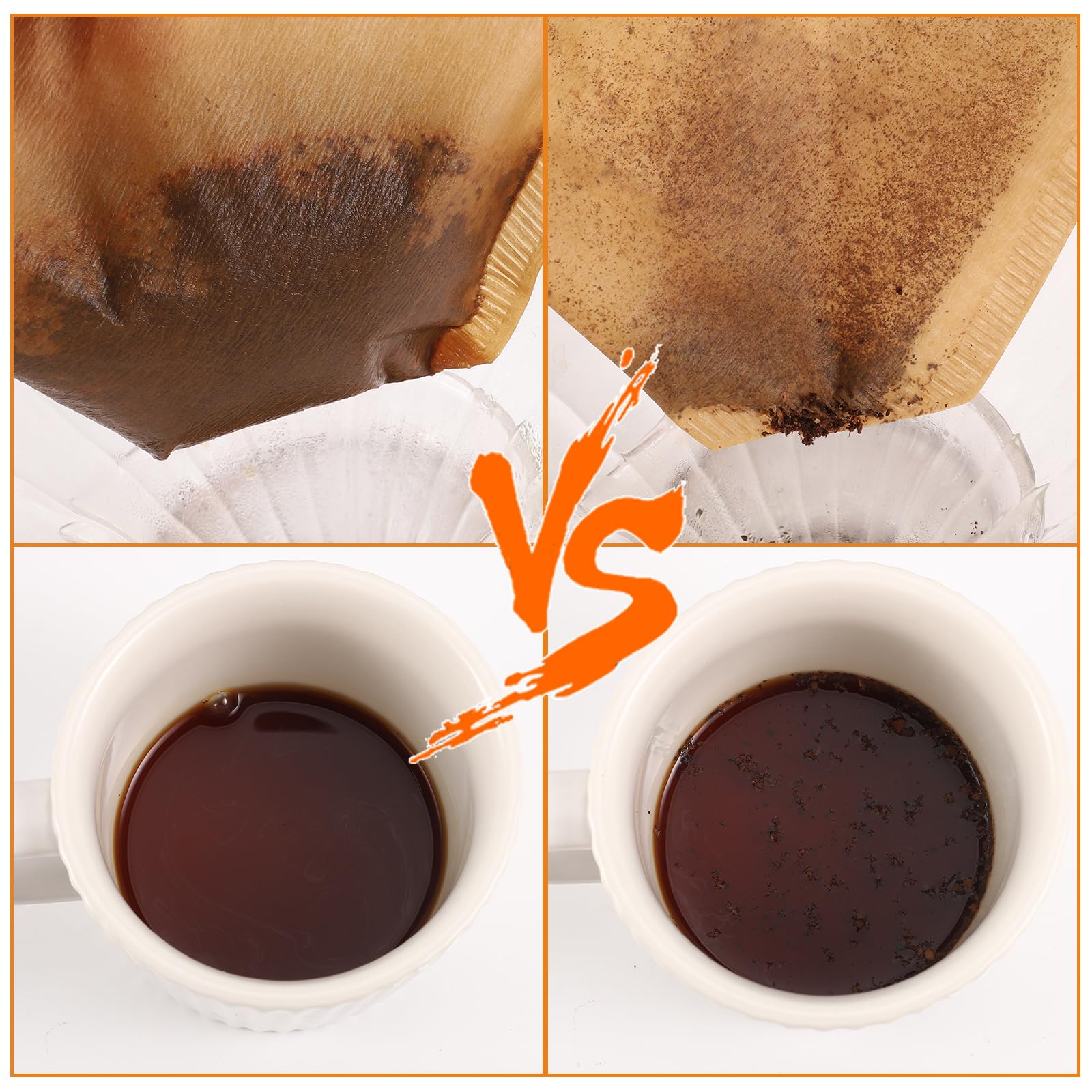 Prudiut filtro para cafetera de goteo, instalación rápida y sencilla