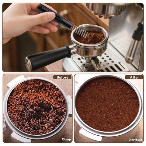Kit de accesorios Prudiut espresso 51mm: conjunto profesional para uso doméstico y pequeño negocio.