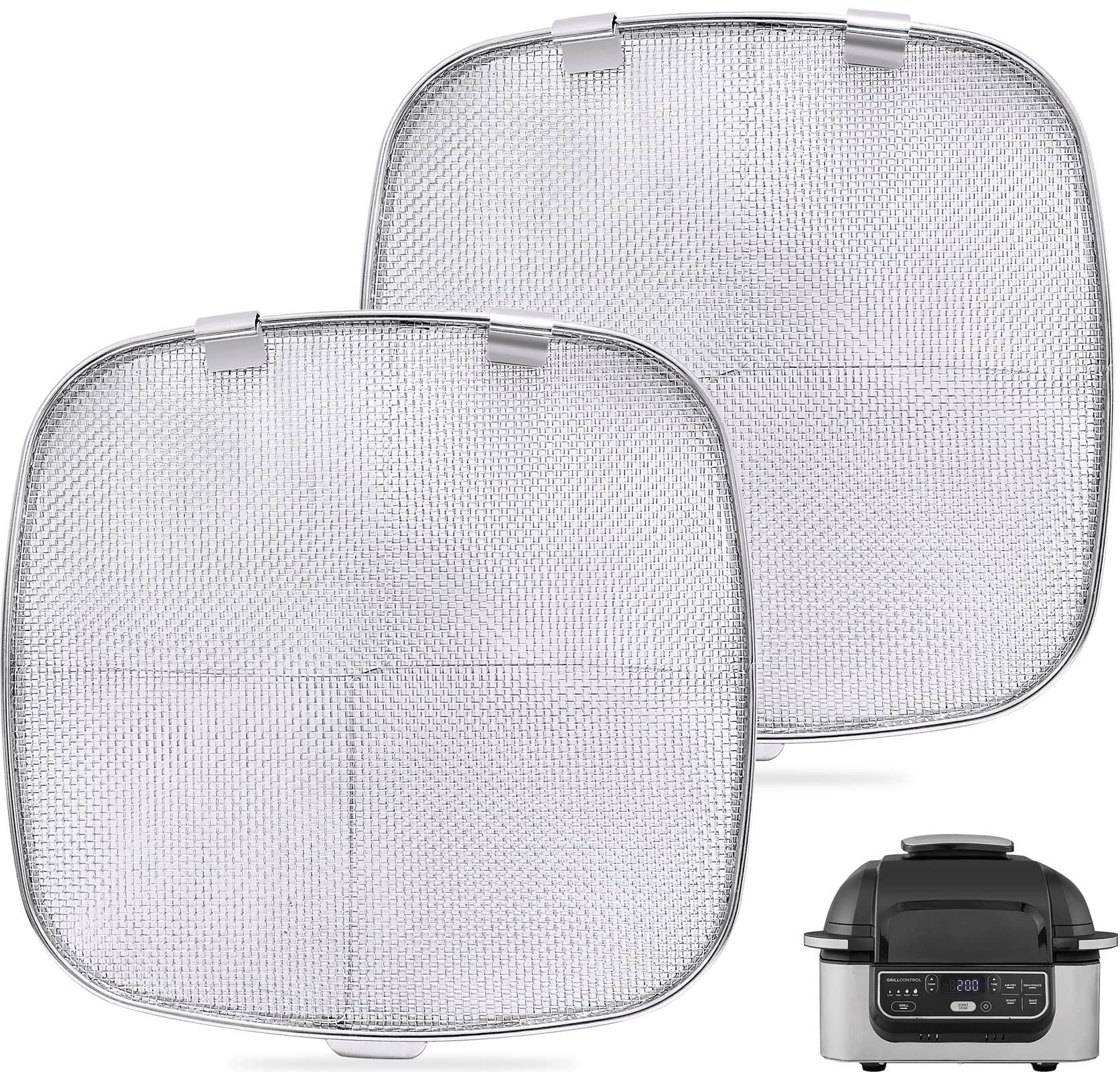 Psasrm escudo anti salpicaduras para Ninja Foodi AG301 protege la encimera y facilita la limpieza