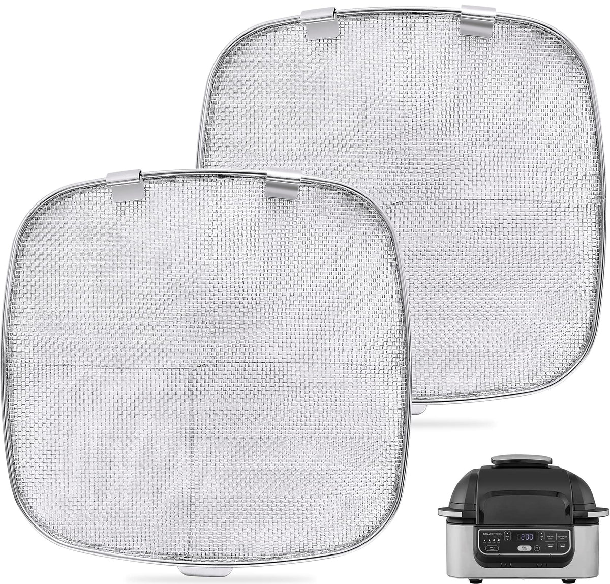Psasrm escudo anti salpicaduras para Ninja Foodi AG301 protege la encimera y facilita la limpieza