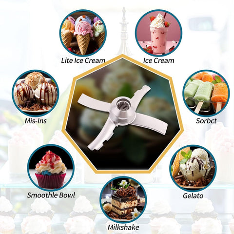 Uso versátil Psasrm, ideal para batidos y postres helados sin complicaciones.