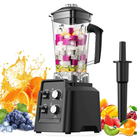 PSIIDAN Blender: jarra de 68 oz apta para lavavajillas, ideal para batidos en lote.