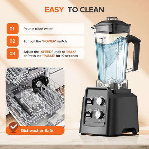 PSIIDAN Blender: mantequilla de nueces suave y saludable para meriendas.