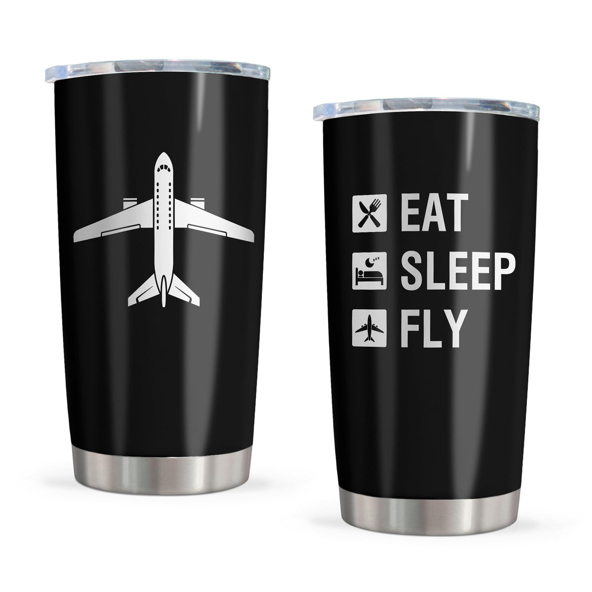 Vaso térmico Pudmaple piloto 20 onzas para viajes y regalos prácticos