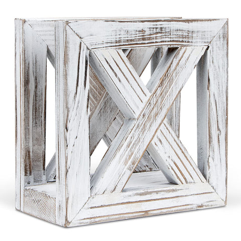 PUERSI porta-servilletas en madera rústica para mesa ordenada y acogedora.