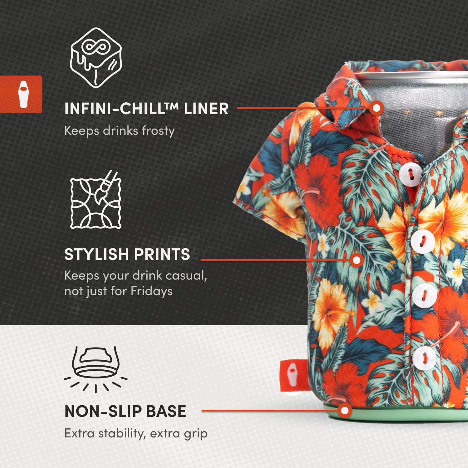 Diseño atractivo Puffin Aloha que invita a combinar con otros accesorios