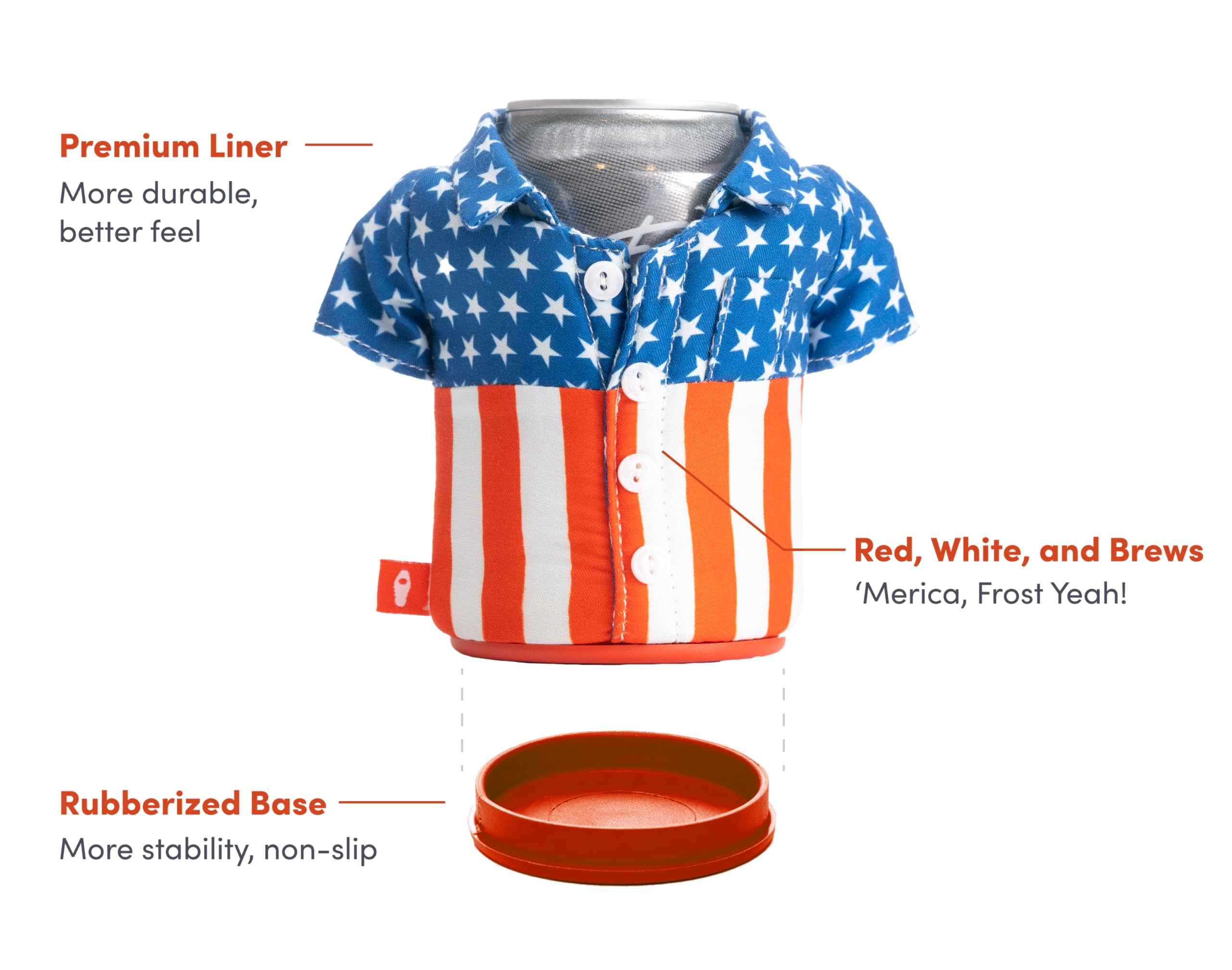 Puffin Camisa Libertad diseño compacto y portátil para transportar.