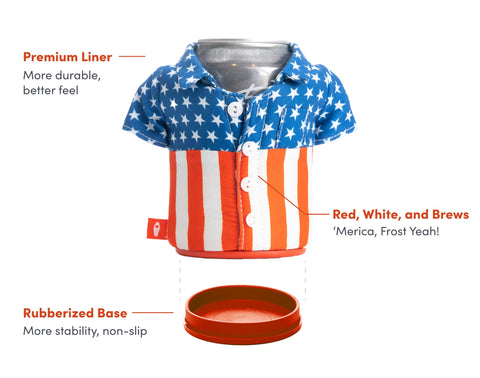 Puffin Camisa Libertad diseño compacto y portátil para transportar.