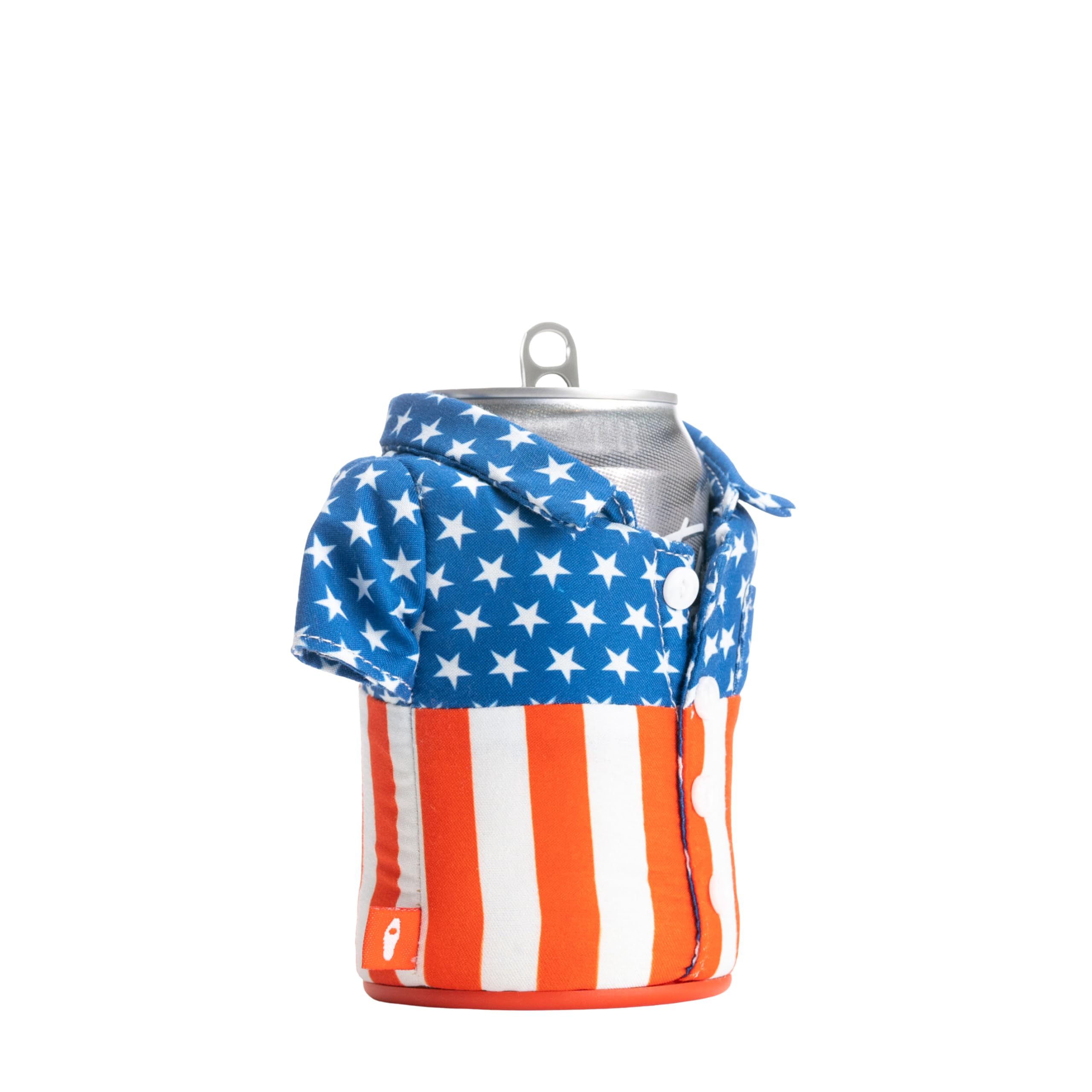 Puffin Camisa Libertad enfriador de botella 12 onzas mantiene bebidas heladas.