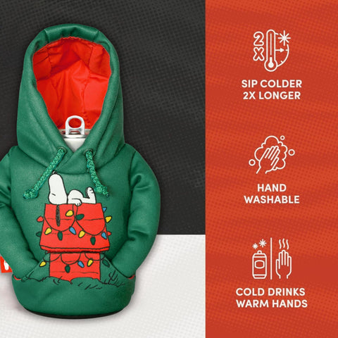 Diversión compartida: Puffin Chaqueta Bebida viste la bebida para momentos sociales.