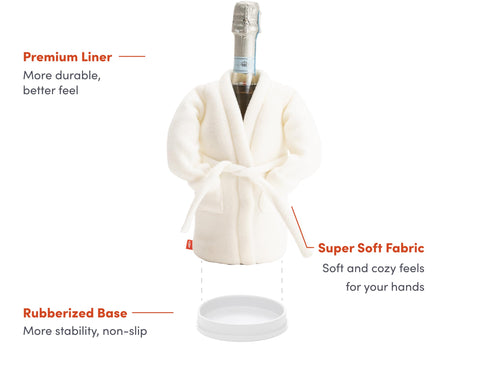 Puffin Resort Robe regalo-ideal sorprende a amantes de bebidas frías.