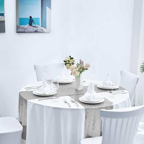 Pufogu set mejora la mesa con brillo suave y seguro.