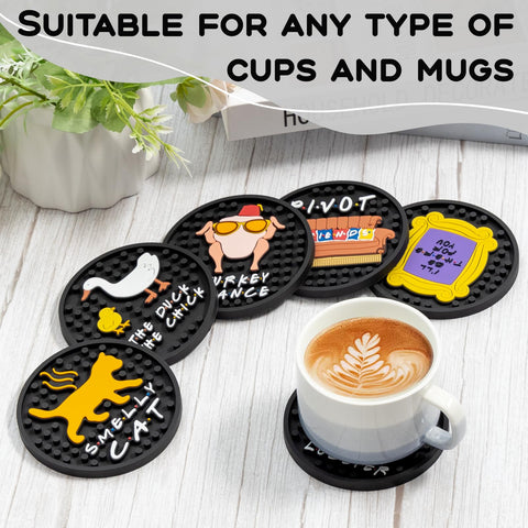 PuGez posavasos decorativos y prácticos para mesa de comedor.
