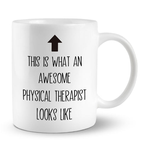 PUHEI taza cerámica, regalo ideal para terapeuta físico, para café o té.