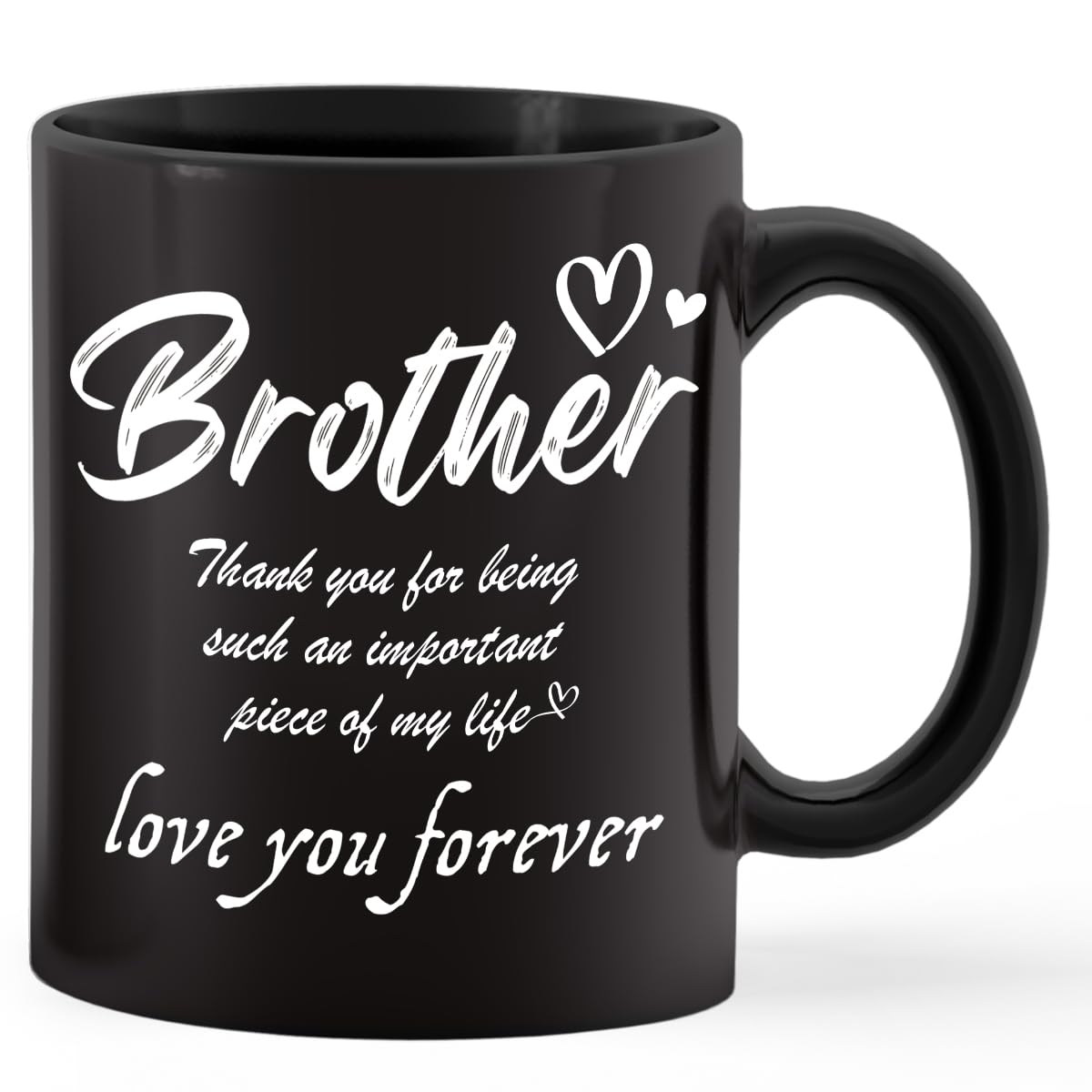 PUHEI Taza hermano-agradecimiento-11-onzas, regalo ideal para agradecer a tu hermano.