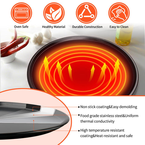 Pulems compatible con Breville Horno Inteligente para una transición fácil entre funciones.