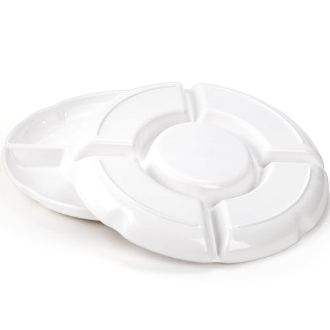 Pumtus bandeja melamina duradera para buffets y reuniones