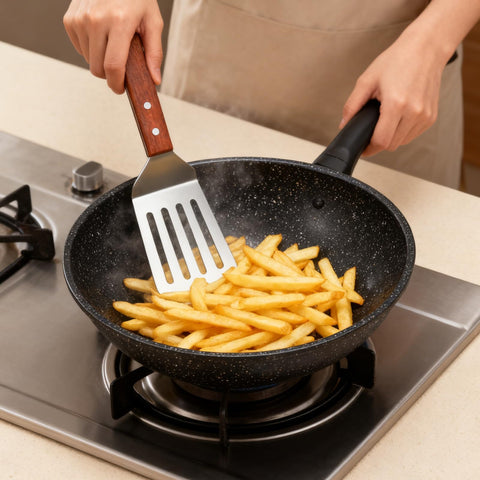 Pumtus, juego de espátulas para cocinar hamburguesas y pescados