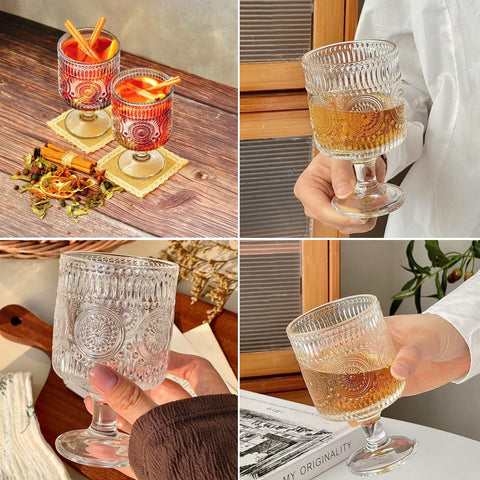 Conjunto de 6 vasos Pumtus, perfecto para cenas y reuniones