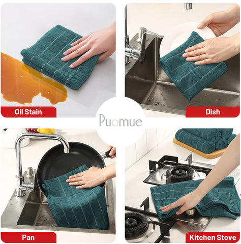 Puomue paños de microfibra con absorción rápida para derrames.