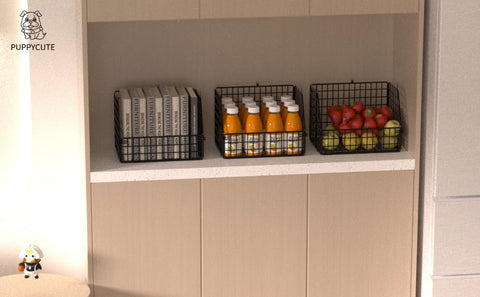 Ideal para despensa y cocina para almacenar frascos y verduras.