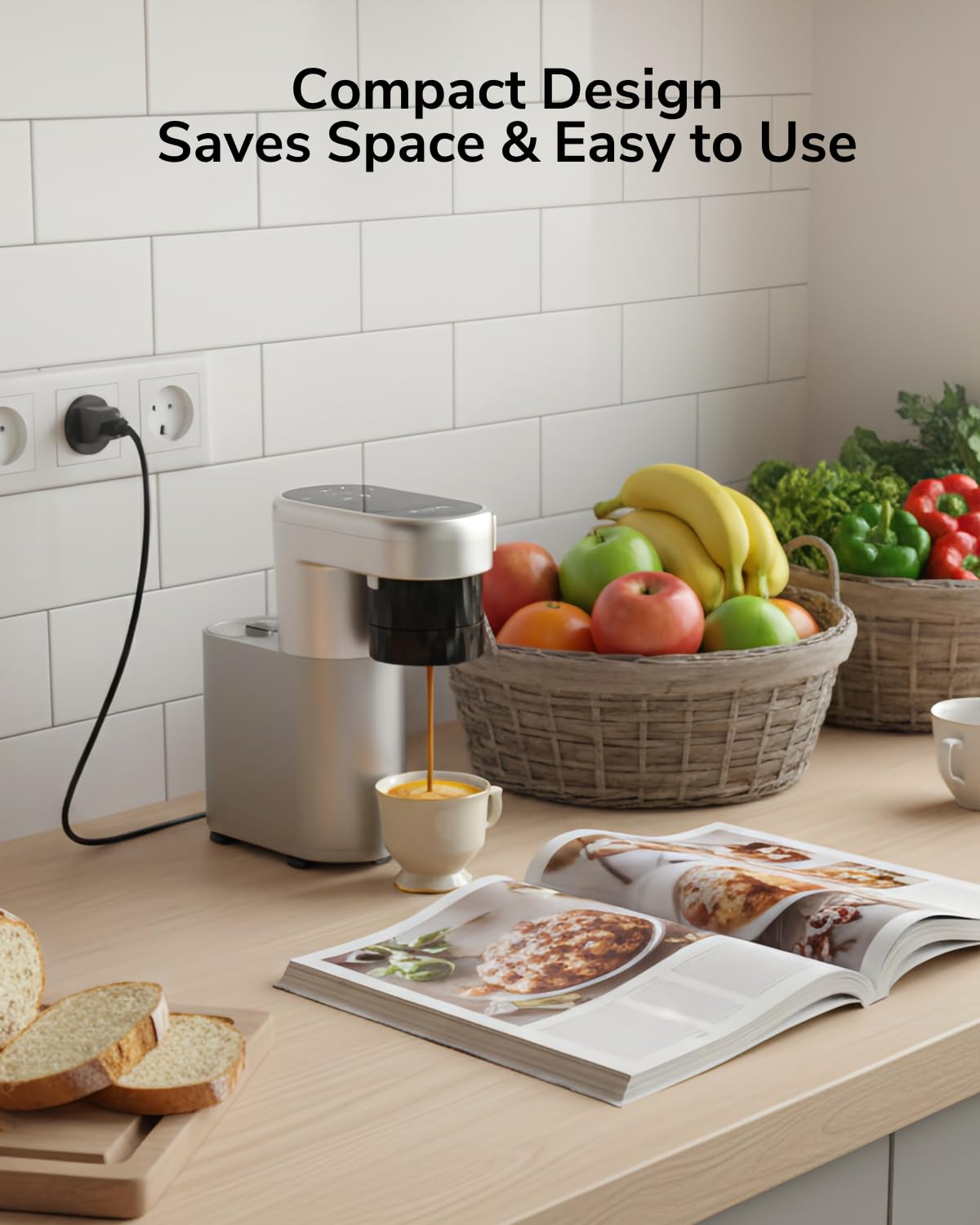 Pura Coffee C1 Pro: acero inoxidable apto para alimentos, seguridad en cada uso