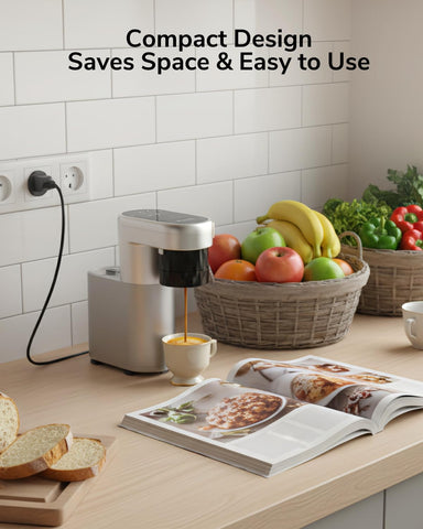 Pura Coffee C1 Pro: acero inoxidable apto para alimentos, seguridad en cada uso