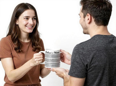 Pure Compression Taza acabado brillante, apta para microondas y lavavajillas