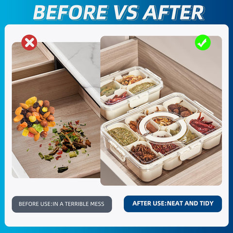 Pure Future Snackle Box materiales aptos para alimentos PP y PET